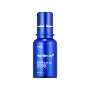 Medicube One Day Exosome Shot Pore Ampoule 2000 - Сироватка з екзосомами та спікулами для звуження пор, 30 мл