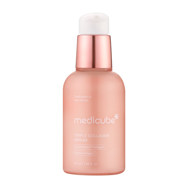 Medicube Triple Collagen Serum - Зволожуюча сироватка з колагеном та гіалуроновою кислотою, 55 мл