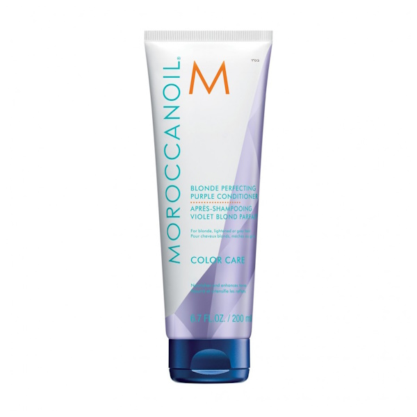 Moroccanoil Blonde Perfecting Purple Conditioner - Кондиціонер для волосся з фіолетовим пігментом для ідеального блонду, 200 мл