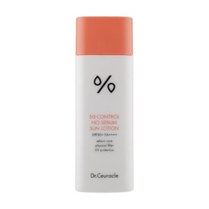 Dr.Ceuracle 5α Control No Sebum Sun Lotion SPF 50+ PA++++ – Матуючий сонцезахисний лосьйон для обличчя «5-альфа контроль», 50 мл