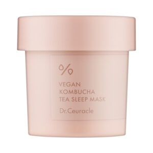 Dr.Ceuracle Vegan Kombucha Tea Sleep Mask - Веганская увлажняющая антиоксидантная маска для лица с экстрактом комбучи и бакучиолом, 100 мл