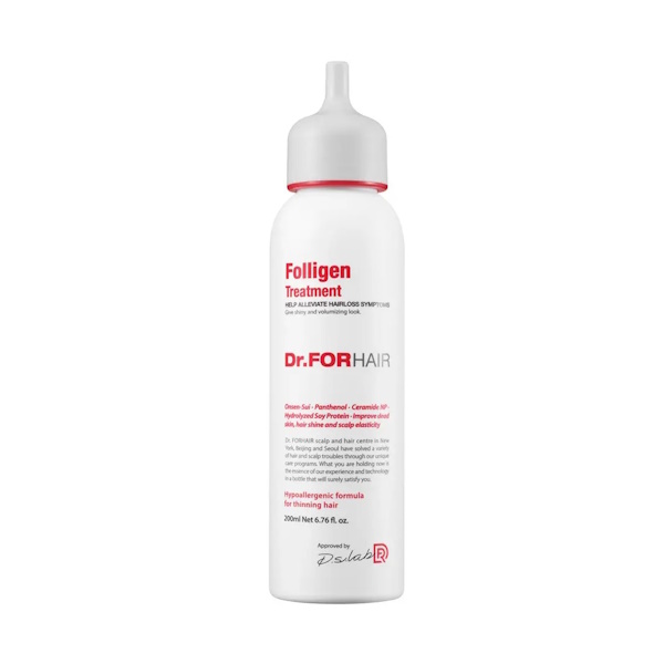 Dr.FORHAIR Folligen Silk Treatment - Відновлююча маска-кондиціонер для пошкодженого волосся, 200 мл