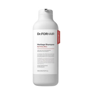 Dr.FORHAIR Heritage Shampoo Earl Grey Bliss - Антивіковий шампунь для ослабленої шкіри голови та тонкого волосся, 500 мл