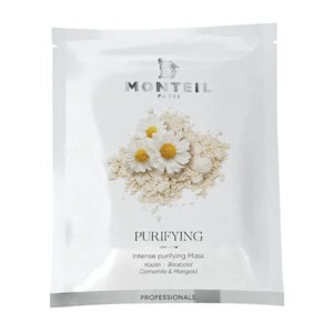 Monteil Paris Intense Purifying Mask – Маска для природного сяйва шкіри з білою глиною та ромашкою, 10х20 мл