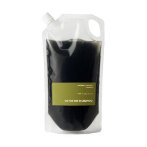 NATUREAL Detox Me Deep Cleansing Shampoo – Бессульфатный шампунь с углем и кофеином, 1000 мл