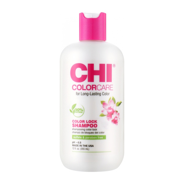 CHI Color Care Color Lock Shampoo - Шампунь для фарбованого волосся, 355 мл