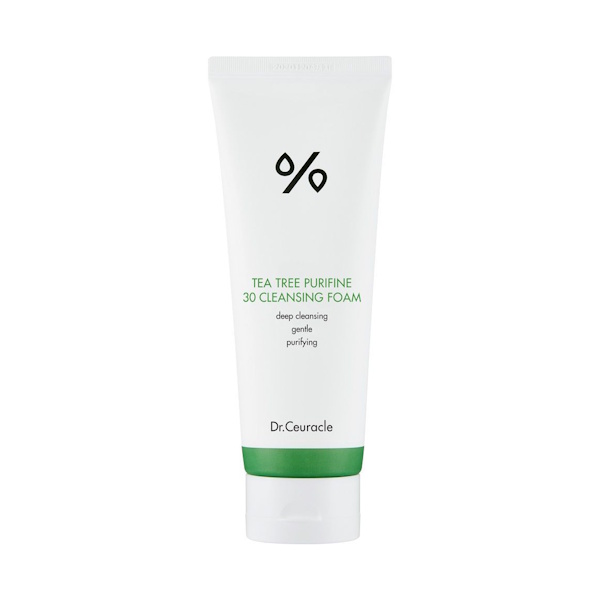 Dr.Ceuracle Tea Tree Purifine 30 Cleansing Foam - Гель-пенка для умывания с экстрактом чайного дерева, 150 мл