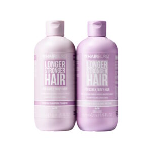 HAIRBURST Shampoo & Conditioner for Curly and Wavy Hair – Набор шампунь и кондиционер для вьющихся и волнистых волос, 2х350 мл