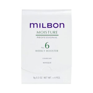 Milbon Moisture Professional No.6 Weekly Booster - Зволожуючий пролонгуючий бустер для сухого волосся, 4x9 гр