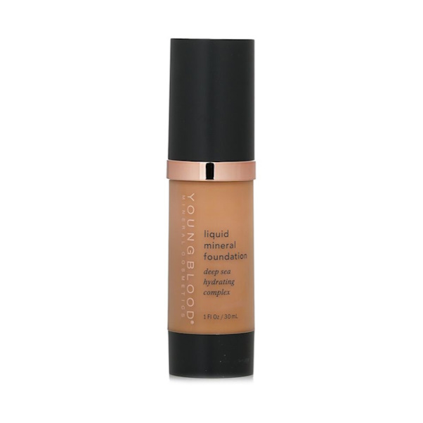YOUNGBLOOD Liquid Mineral Foundation Suntan – Рідка мінеральна тональна основа, 30 мл
